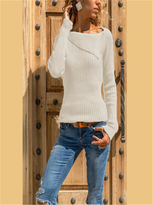 Long Sleeve Knitted Sweater